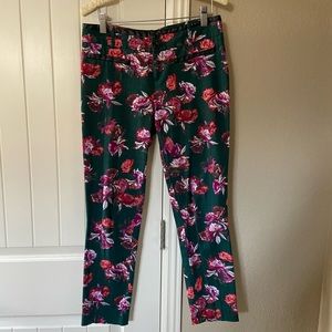 Cropped floral pant